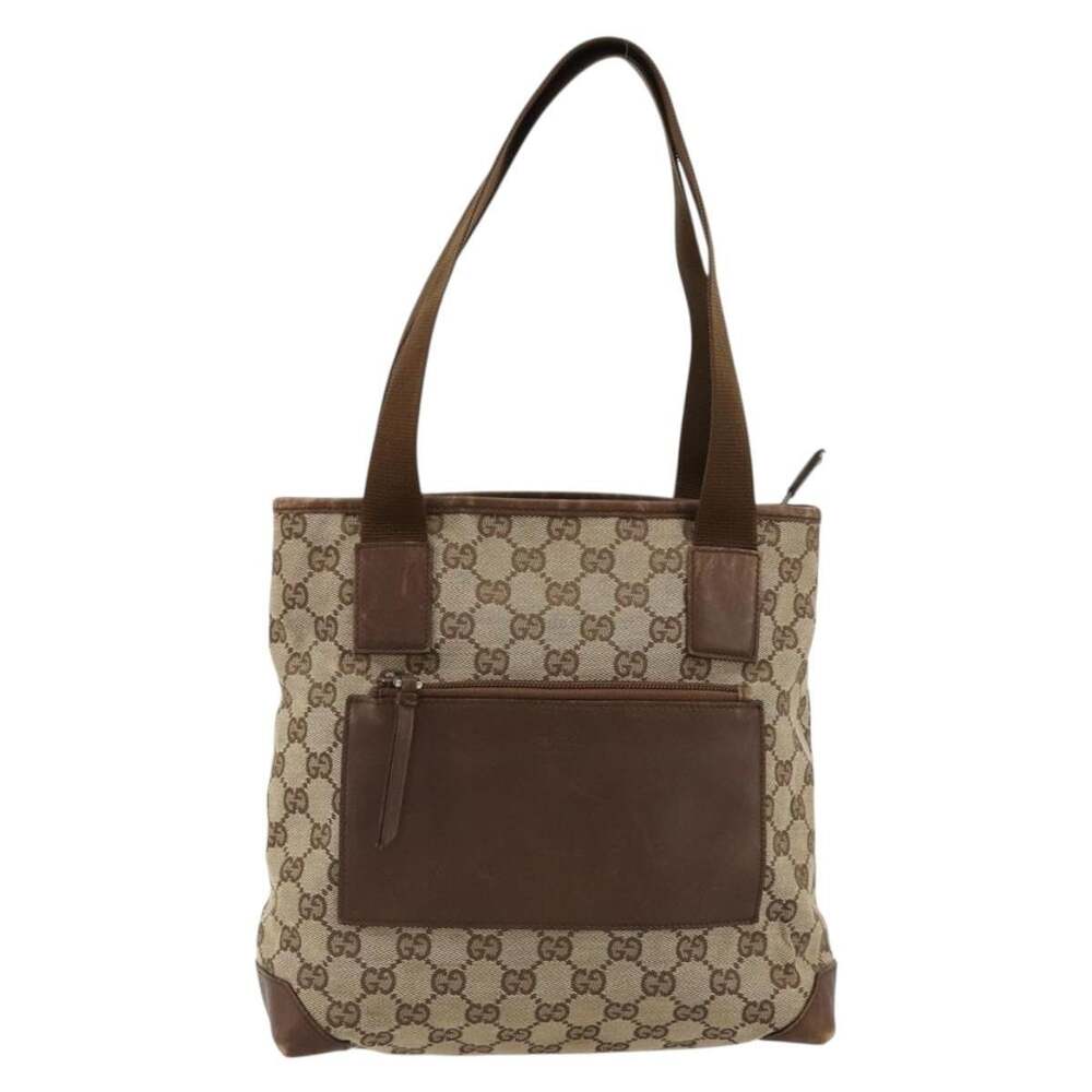 Gucci GG Canvas Tote Beige